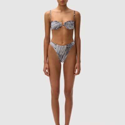 Fella Swim Gabriel Top | Zebra - Image 2