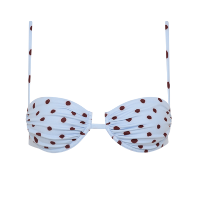 Fella Swim Gabriel Top | Blue Polka Fudge - Image 1