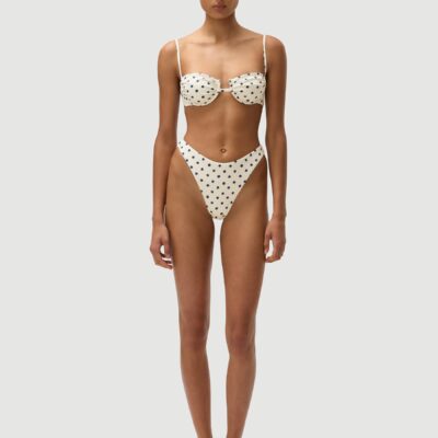 Fella Swim Corey Bottom | Cream Polka Navy - Image 2