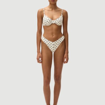 Fella Swim Chad Bottom | Cream Polka Navy - Image 2