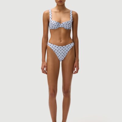 Fella Swim Casanova Top | Blue Polka Fudge - Image 2