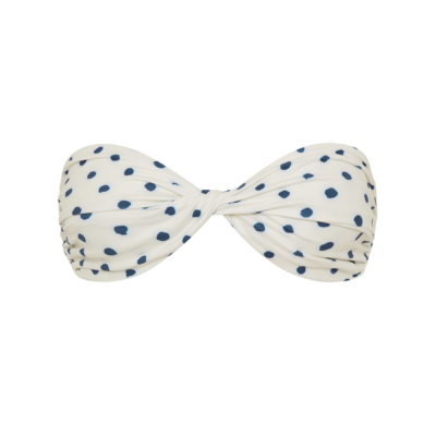 Fella Swim Bernie Top |Cream Polka Navy - Image 1