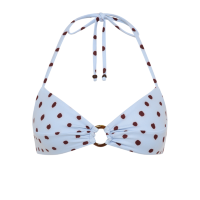 Fella Swim Arthur Top | Blue Polka Fudge - Image 1