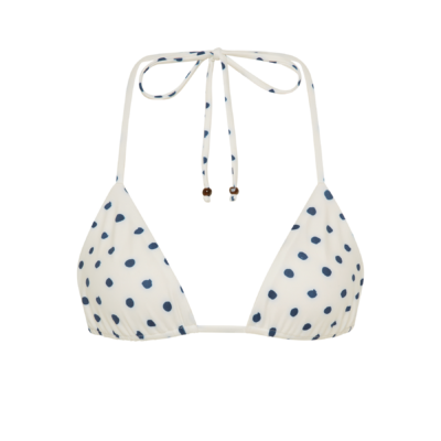 Fella Swim Arnie Top |Cream Polka Navy - Image 1