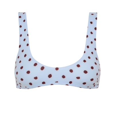 Fella Swim Alfie Top | Blue Polka Fudge - Image 1