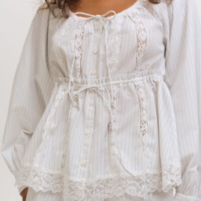 For Love & Lemons Trixie Sleep Top - Image 1