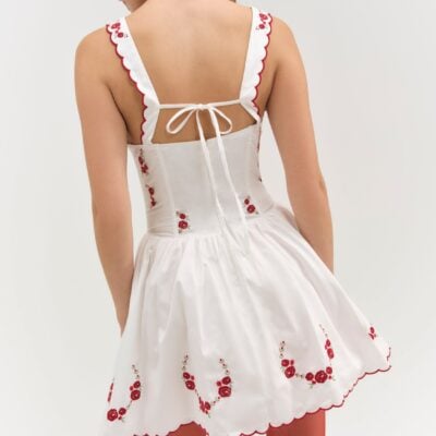 For Love & Lemons Tea Time Poplin Mini Dress - Image 2