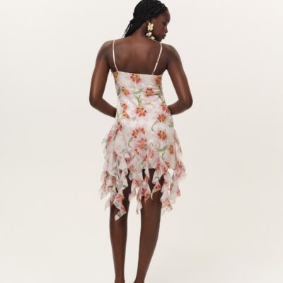 For Love & Lemons Sunrise Lily Beaded Mini Dress - Image 2