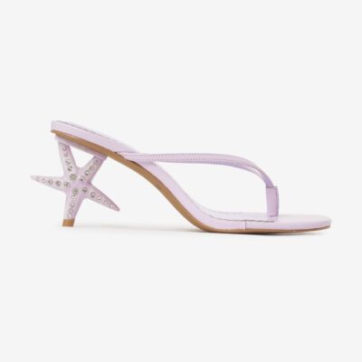 For Love & Lemons Soleil Starfish Thong Heel - Image 1