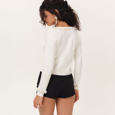 For Love & Lemons Seashell Cardigan - Image 2