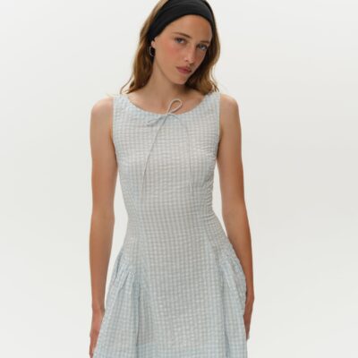 For Love & Lemons Scotch Bonnet Gingham Mini Dress - Image 2