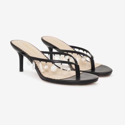 For Love & Lemons Sailor Charm Thong Heel - Image 1