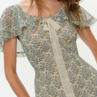 For Love & Lemons Primrose Posey Midi Dress - Image 2