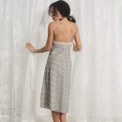 For Love & Lemons Primrose Midi Slip Dress - Image 3