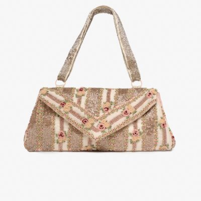 For Love & Lemons Niko Beaded Handbag - Image 1