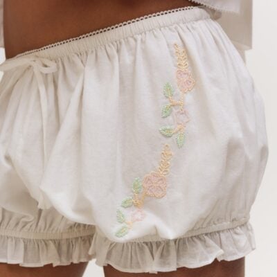 For Love & Lemons Megan Sleep Shorts - Image 1