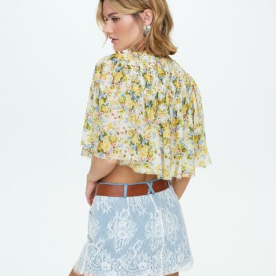 For Love & Lemons Marigold Crop Top - Image 2