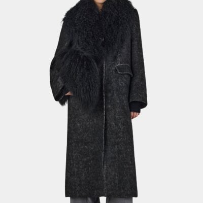 Hansen & Gretel Valerie Coat Charcoal - Image 1