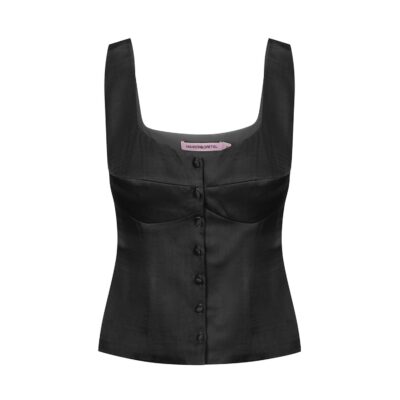 Hansen & Gretel Leelo Top Black - Image 2