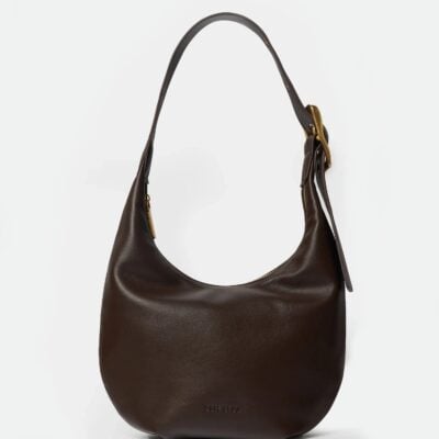 Hansen & Gretel Everyday Croissant Bag Chocolate - Image 1