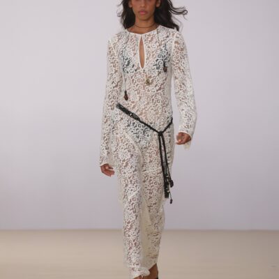 Hansen & Gretel Bianca Lace Dress Ivory Lace - Image 2