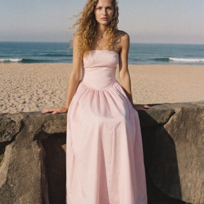 Hansen & Gretel Audrey Gown Soft Pink - Image 2