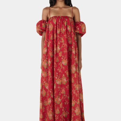 Hansen & Gretel Vetiver Dress Climbing Roses - Image 2