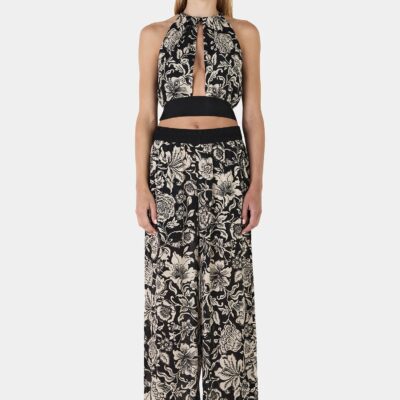 Hansen & Gretel Tyler Pants Noir Bloom - Image 1