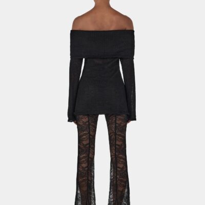 Hansen & Gretel Tozzi Knit Top Black - Image 2