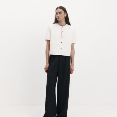 Harris Tapper Tina Top in Washed Cotton - Image 2
