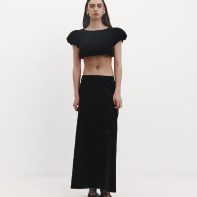 Harris Tapper Tilda Skirt in Velvet - Image 2
