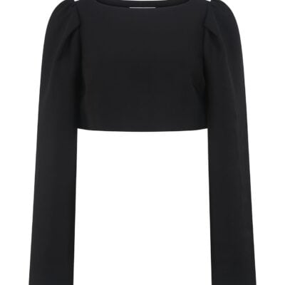Harris Tapper Tanner Top in Wool Tencel Suiting - Image 1