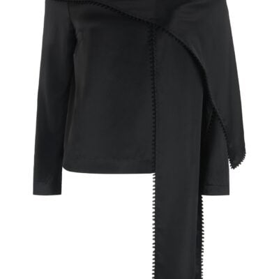 Harris Tapper Saul Top in Silk Satin - Image 1