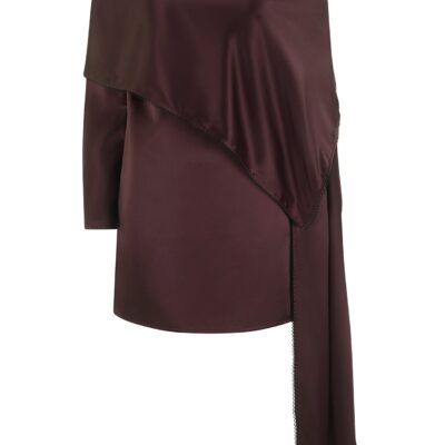 Harris Tapper Saul Dress in Silk Satin - Image 1