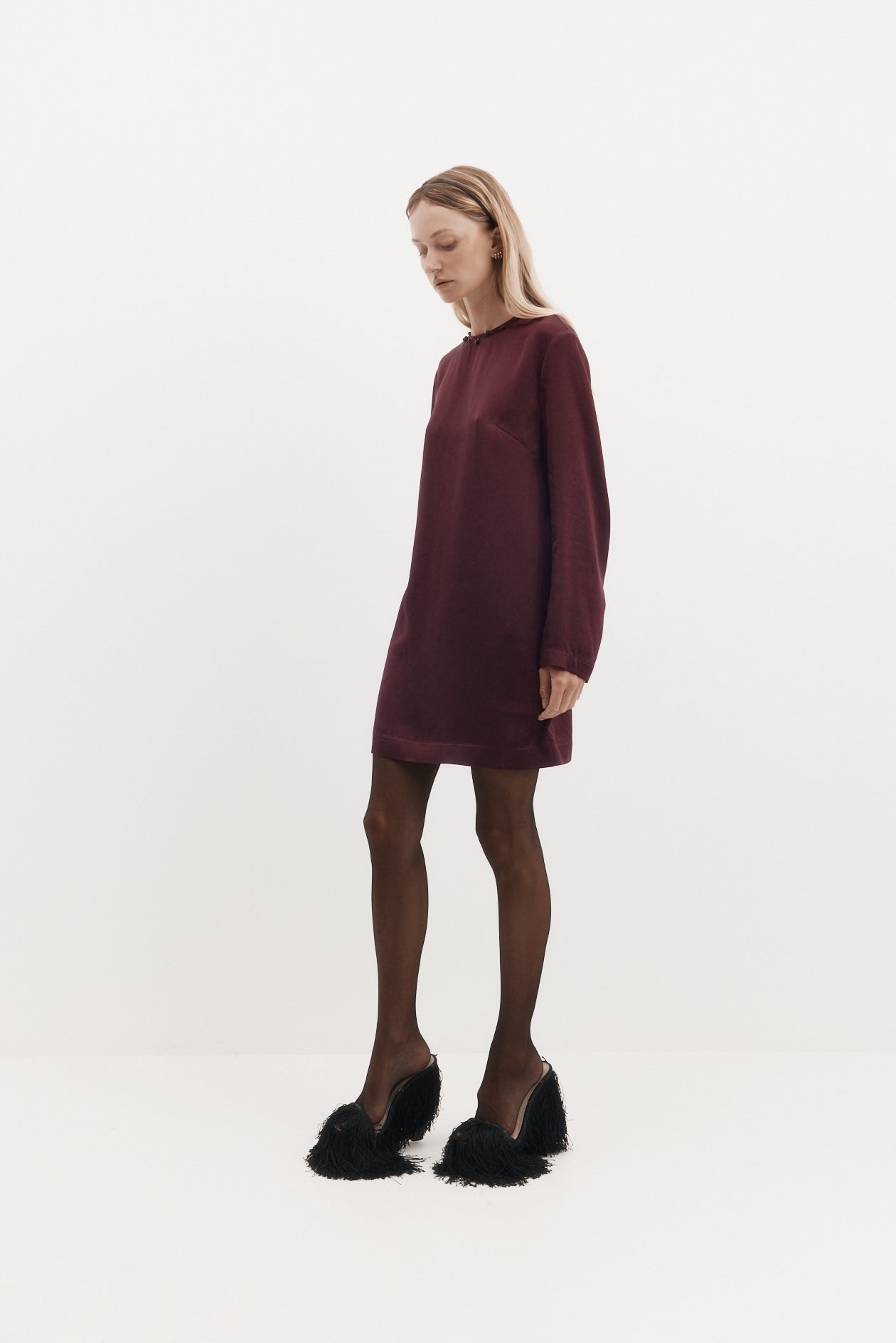 Harris Tapper Saul Dress in Silk Satin - Image 3