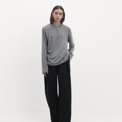 Harris Tapper Sacha T-Shirt in Tencel Wool - Image 2