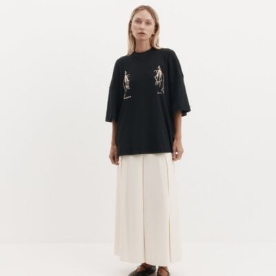 Harris Tapper Mother T-Shirt in Cotton Beading - Image 2