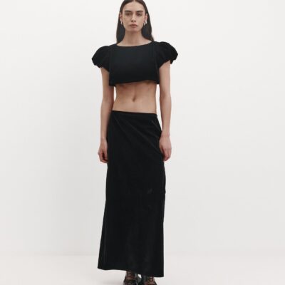 Harris Tapper Macy Top in Velvet - Image 2