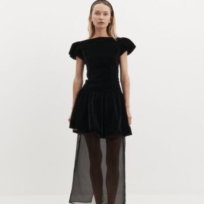 Harris Tapper Macy Dress in Velvet - Image 2