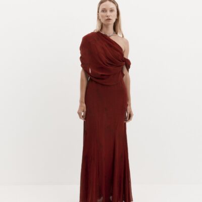 Harris Tapper Lucille Dress in Silk Georgette - Image 2