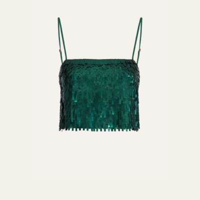 Johanna Ortiz Rio De Oro Crop Top - Image 1