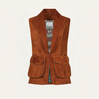 Johanna Ortiz Suede Visionary Vest - Image 1