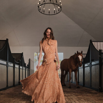 Johanna Ortiz Saffron Breeze Dress - Image 2