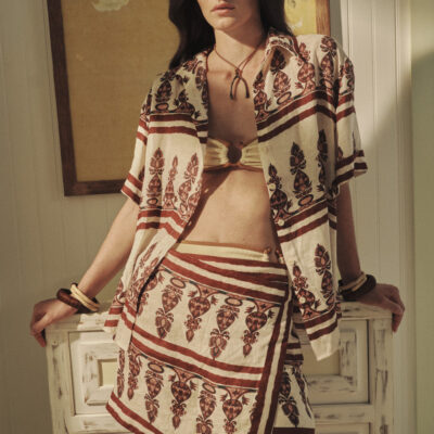 Johanna Ortiz Roots Wrap Skirt - Image 2