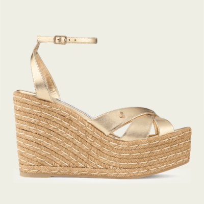 Jimmy Choo Korra 100 Wedge Platform - Image 1