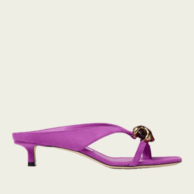 Jimmy Choo Emeri Stone 35 Mule - Image 1