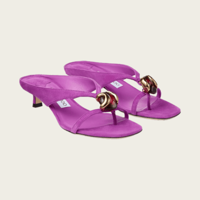 Jimmy Choo Emeri Stone 35 Mule - Image 2