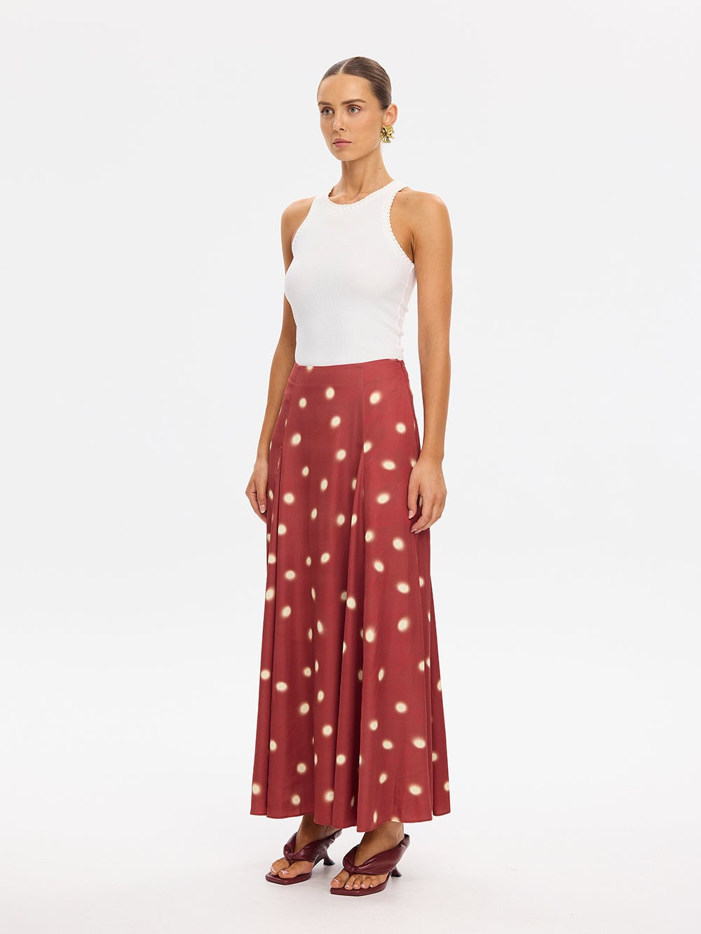 MNKIV140826203902044_2 Kivari Saro Maxi Skirt - Image 2