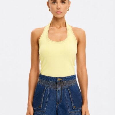 Kivari Rhea Halter Top - Image 1