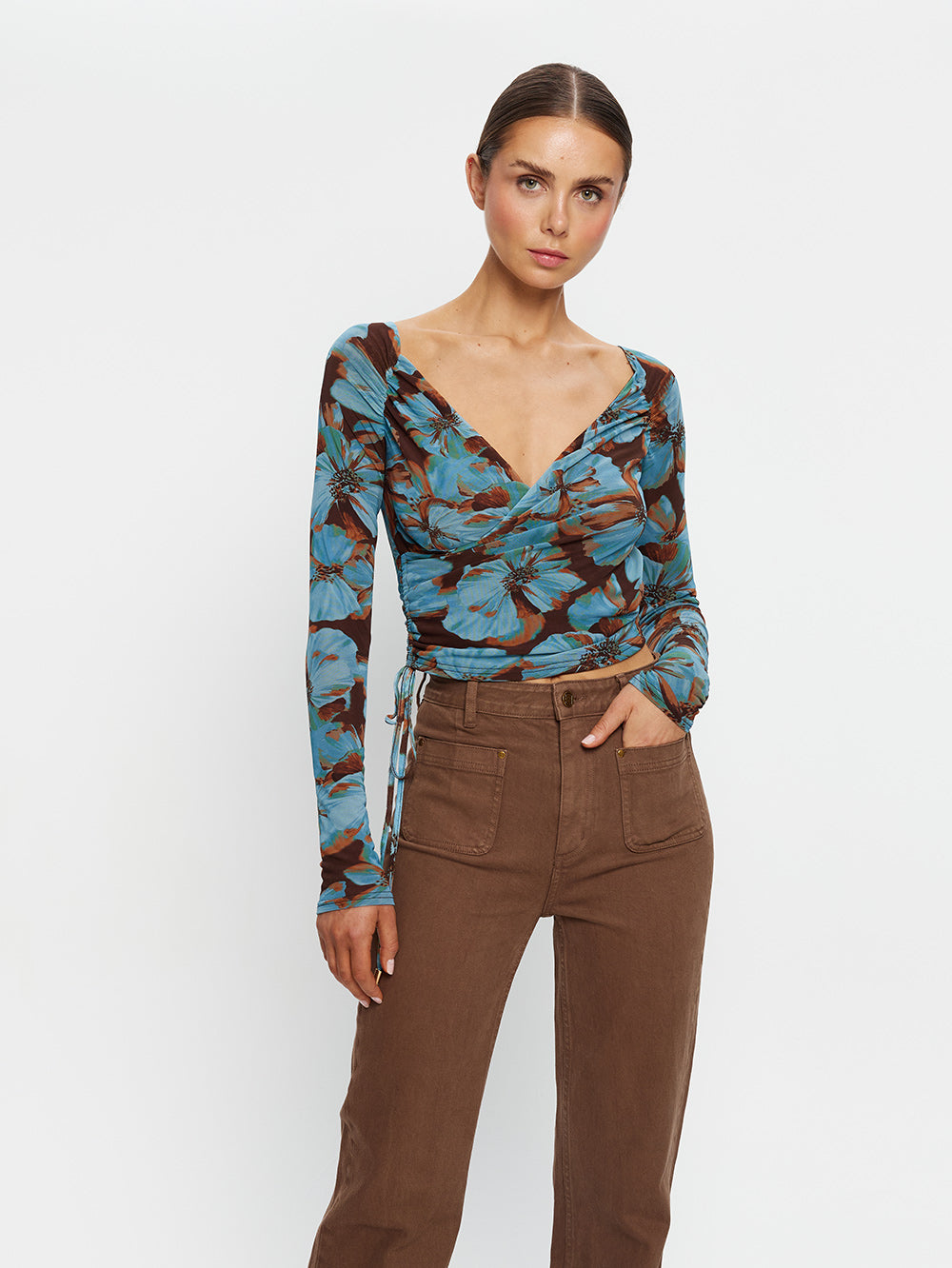 Kivari Nieve Mesh Top - Image 1